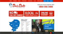 Desktop Screenshot of angliadraindoctor.co.uk